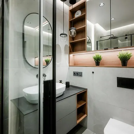 Lux Z Tarasem - Centrum - Parking Sauna Silownia Meldunki 24na7 Daire Wroclaw